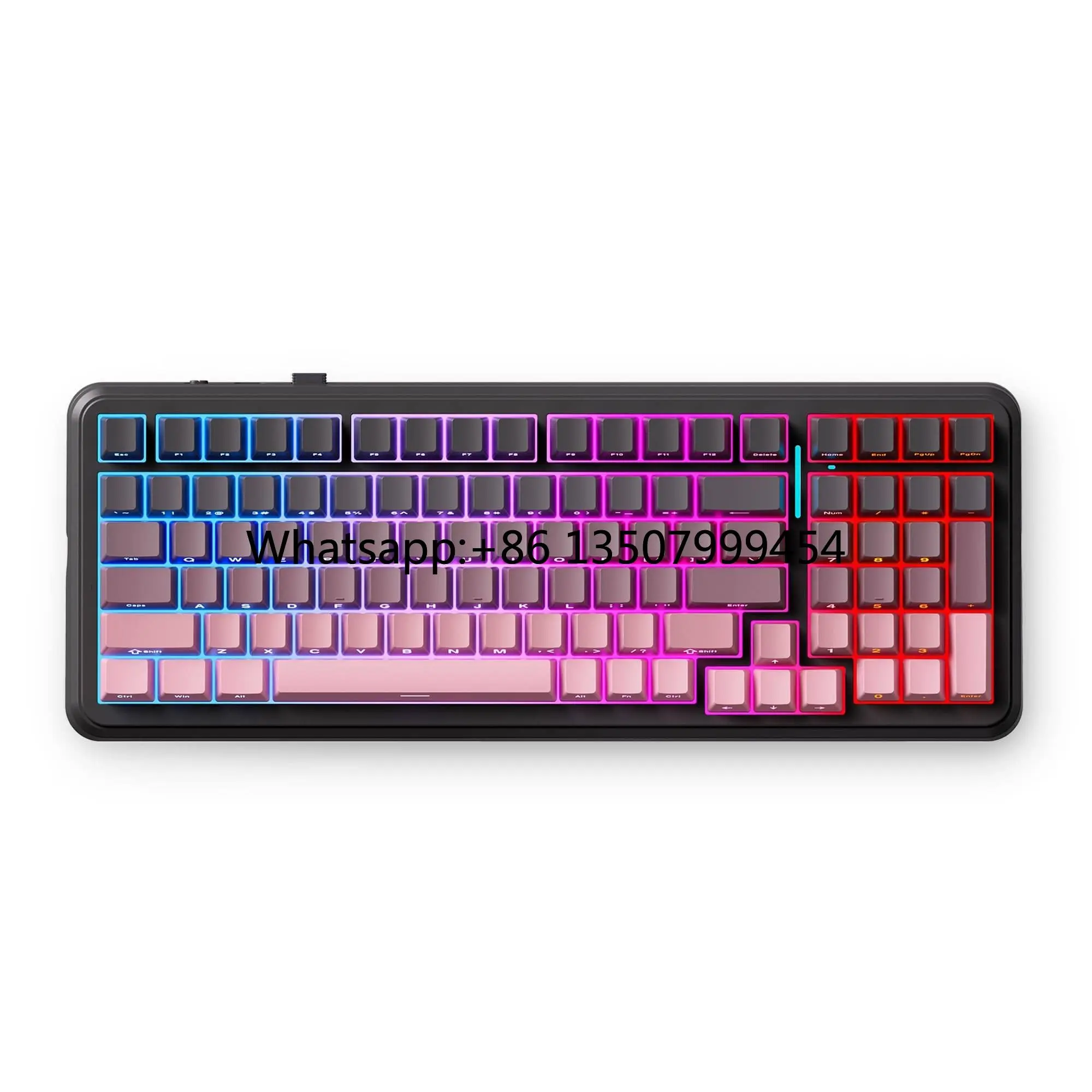 K99V2 Gamer TKL Wired 98-Key Multimedia Mechanical Keyboard Hotswap Kailh Brand Aluminum ABS English Color Clavier Gaming
K99V2 Gamer TKL Wired 98-Key Multimedia Mechanical Keyboard Hotswap Kailh Brand Aluminum ABS English Color Clavier Gaming