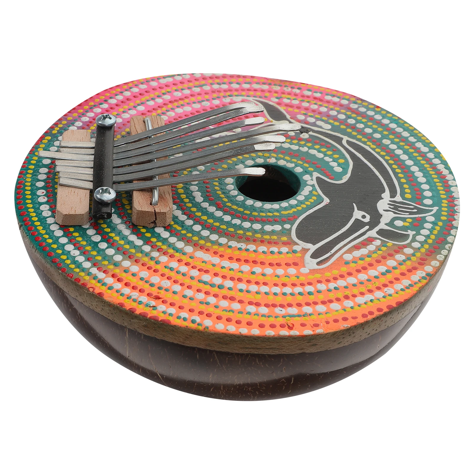 Coconut Shell Thumb Piano Kalimba Finger Coconuts Beginner Musical Instrument for Kids with Paint Mini
Coconut Shell Thumb Piano Kalimba Finger Coconuts Beginner Musical Instrument for Kids with Paint Mini