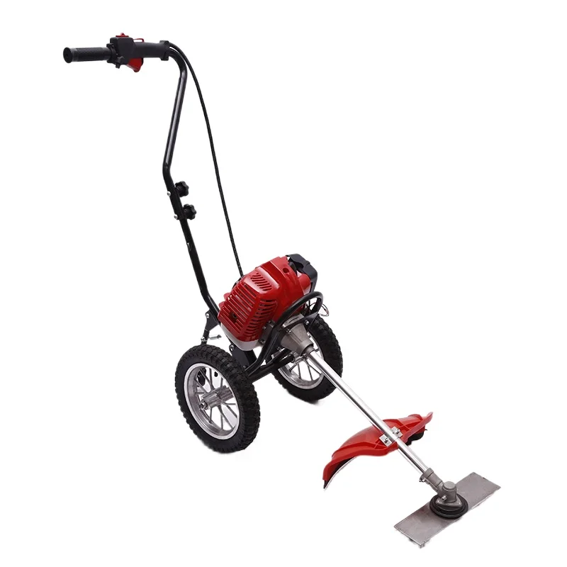 Household new multi-functional lawn mower two-stroke two-wheel multi-terrain lawn mower
Household new multi-functional lawn mower two-stroke two-wheel multi-terrain lawn mower