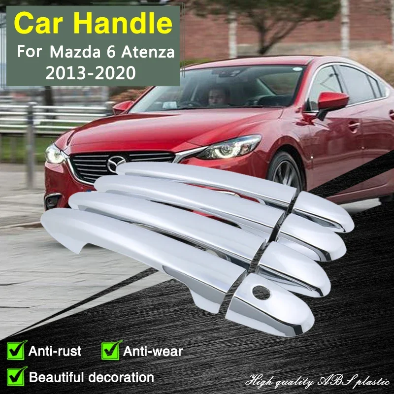 Хромированная накладка на дверную ручку для Mazda 6 Atenza Mazda6 GJ1 GL 2013 ~ 2020 2014 2015 2016, стильные декоративные наклейки, автомобильные аксессуары
Хромированная накладка на дверную ручку для Mazda 6 Atenza Mazda6 GJ1 GL 2013 ~ 2020 2014 2015 2016, стильные декоративные наклейки, автомобильные аксессуары