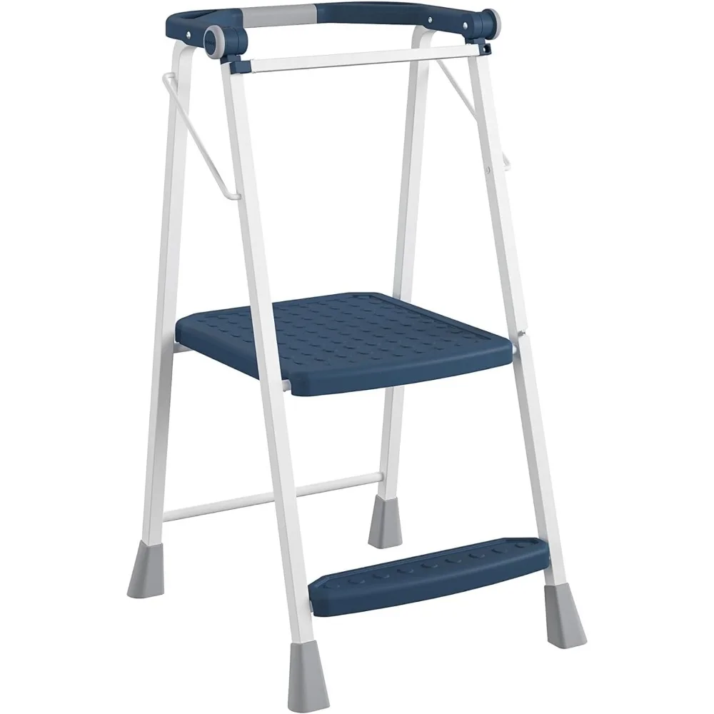 2-Step Kitchen Stepper™ Adult Folding Step Stool, Kids Folding Helper (Steel/Resin), Navy, step ladder
2-Step Kitchen Stepper™ Adult Folding Step Stool, Kids Folding Helper (Steel/Resin), Navy, step ladder