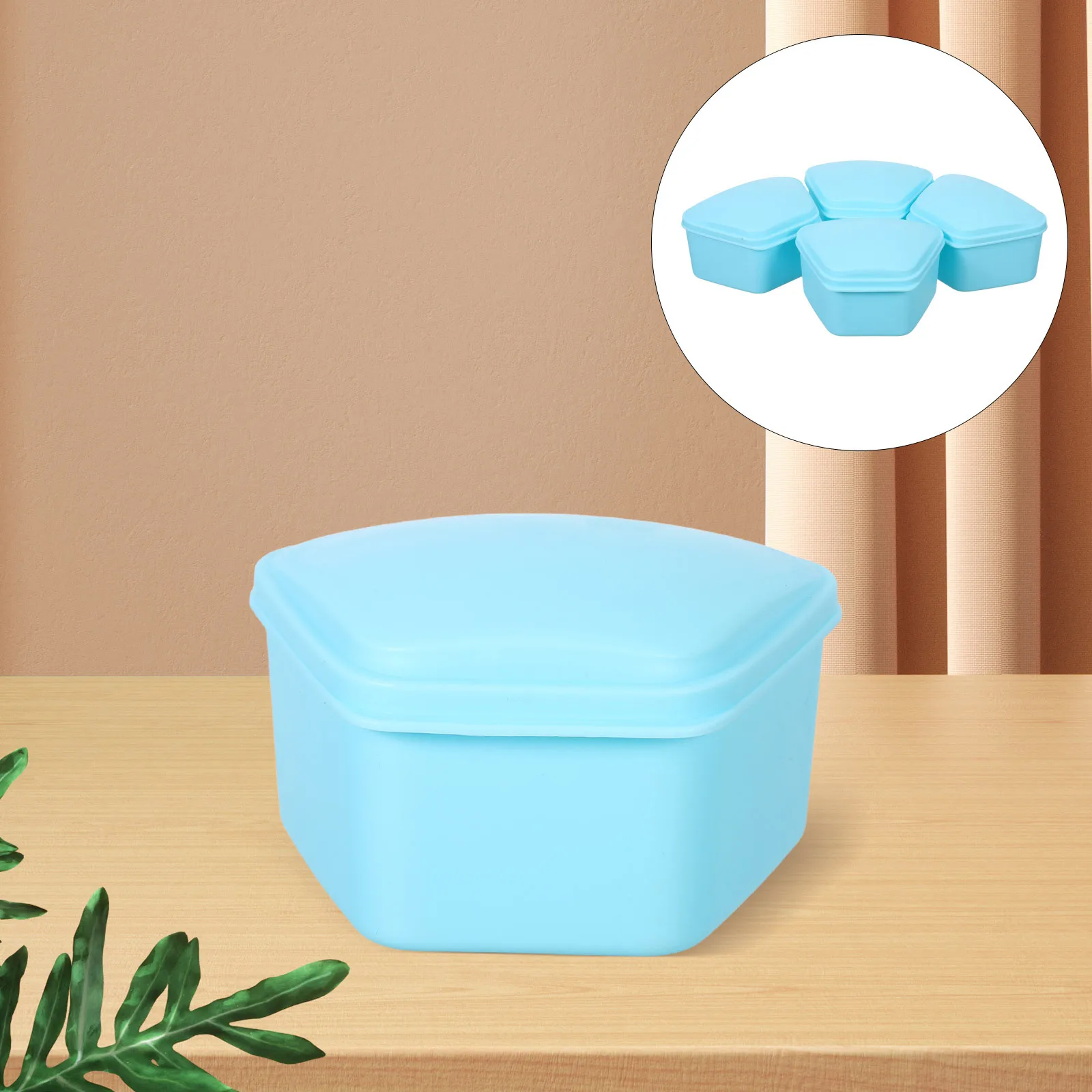 4Pcs Retainer Box Portable Denture Case Travel Friendly Sealed Compartment Braces Storage Container for on-The-
4Pcs Retainer Box Portable Denture Case Travel Friendly Sealed Compartment Braces Storage Container for on-The-