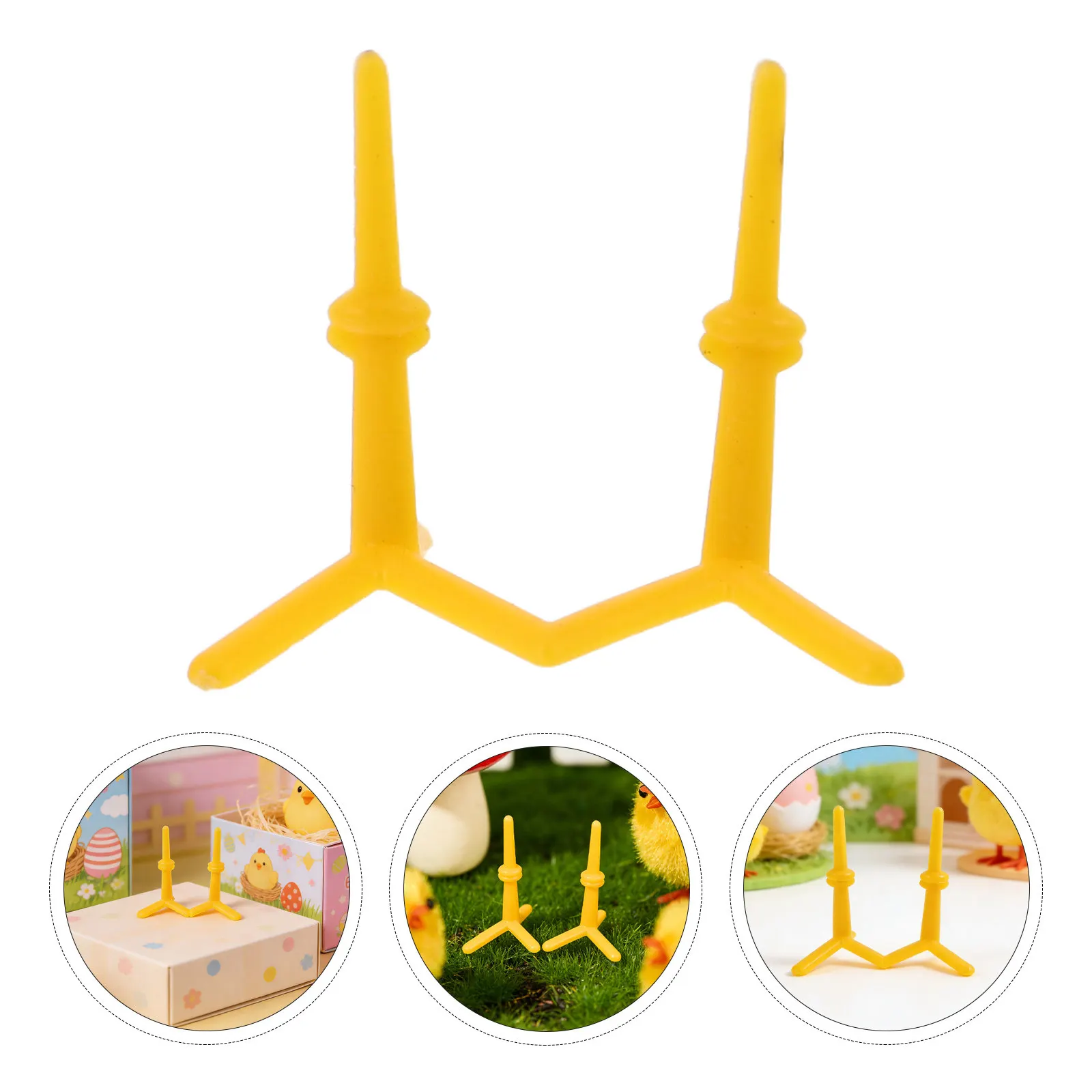 100Pcs Easter DIY Chick Parts Plastic Chicken Feet Craft Supplies Mini Chick Feet for Stuffed Animals and Decorations
100Pcs Easter DIY Chick Parts Plastic Chicken Feet Craft Supplies Mini Chick Feet for Stuffed Animals and Decorations