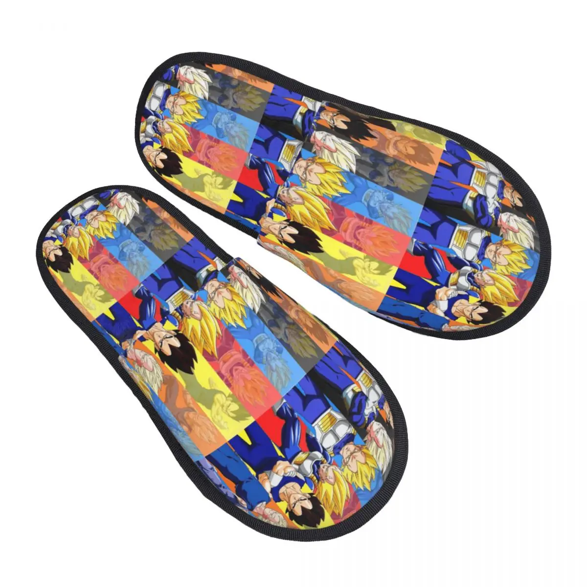 Custom Novelty Vegeta Cartoon Soft Memory Foam House Slippers Women Manga Comfy Warm Anti-skid Sole Slipper 
Custom Novelty Vegeta Cartoon Soft Memory Foam House Slippers Women Manga Comfy Warm Anti-skid Sole Slipper