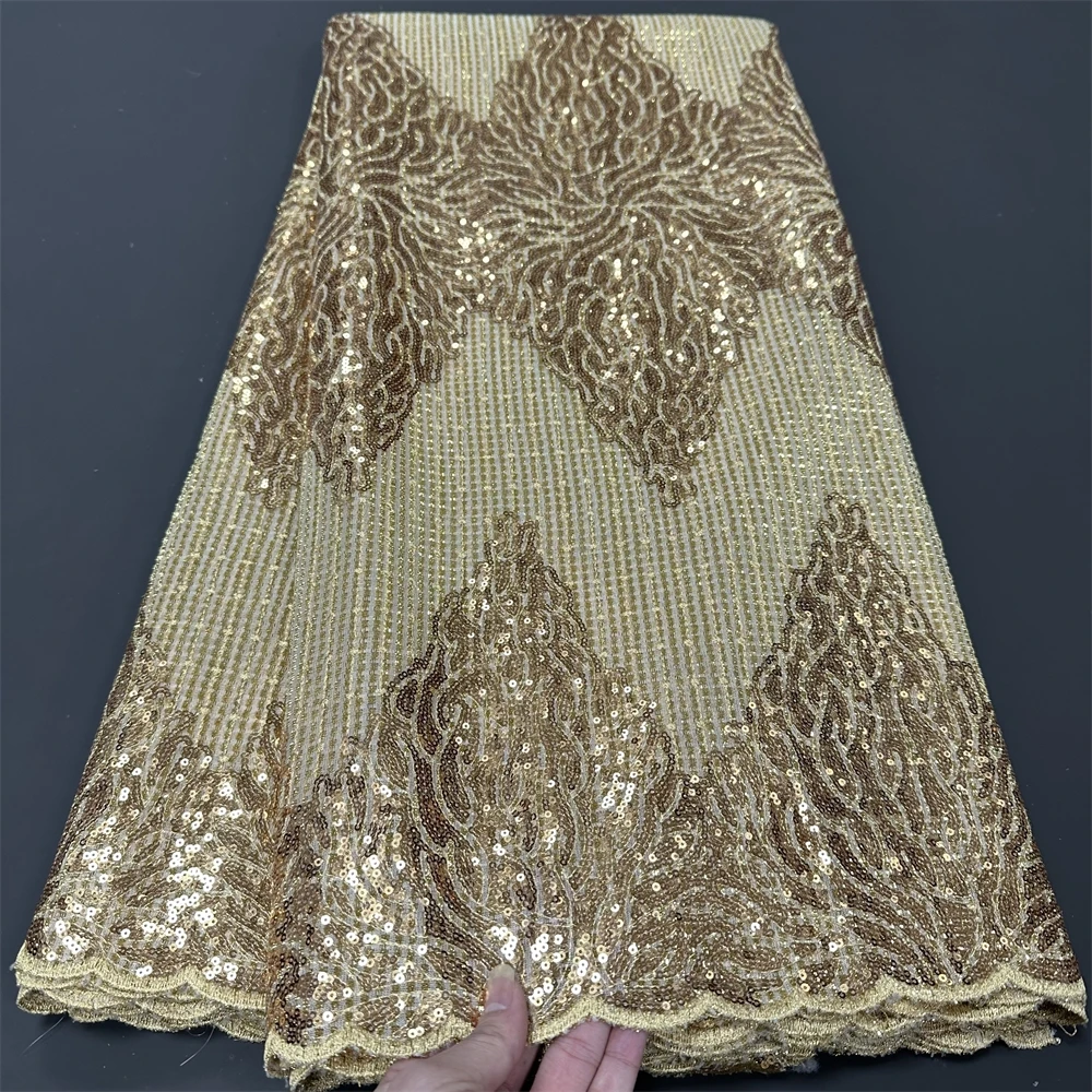 African Nigerian Sequins Tulle Lace Fabric,Sewing Net Cloth, Prom Dresses Beads,Embroidery, High Quality, 2024,5Yad,Hz1133
African Nigerian Sequins Tulle Lace Fabric,Sewing Net Cloth, Prom Dresses Beads,Embroidery, High Quality, 2024,5Yad,Hz1133