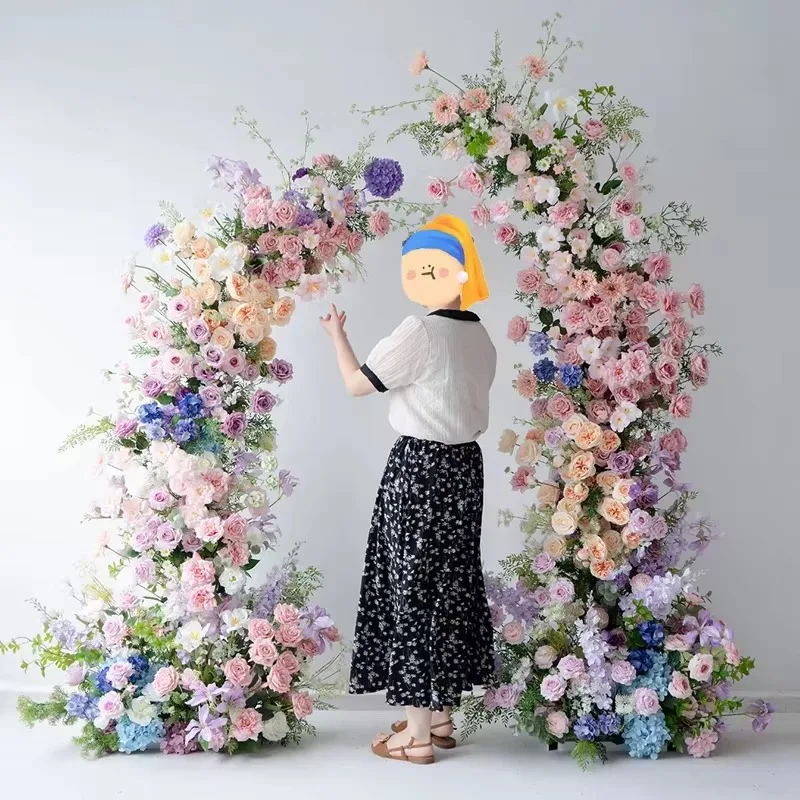 7 футов роскошные искусственные фиолетовые розовые цветочные композиции арка столбы цветочный шелковый рог рога арка для фотографии фон свадьба
7 футов роскошные искусственные фиолетовые розовые цветочные композиции арка столбы цветочный шелковый рог рога арка для фотографии фон свадьба