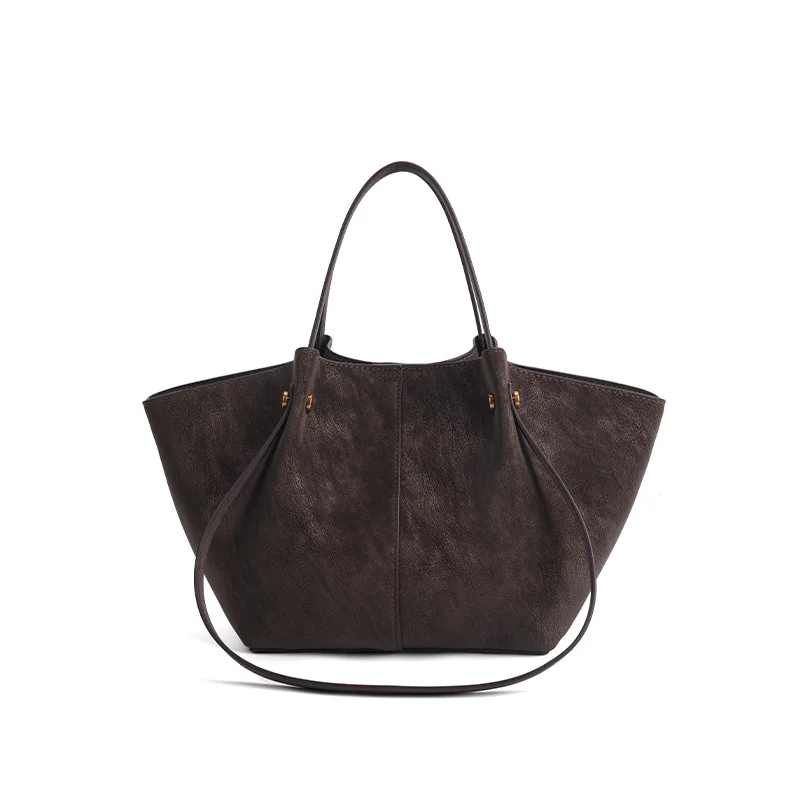 Brand Retro Frosted Tote Bag 2in1 Fashion Shoulder Bag Large Basket Bag Luxury Designer Wings Pack Simple Versatile Commuter Bag
Brand Retro Frosted Tote Bag 2in1 Fashion Shoulder Bag Large Basket Bag Luxury Designer Wings Pack Simple Versatile Commuter Bag