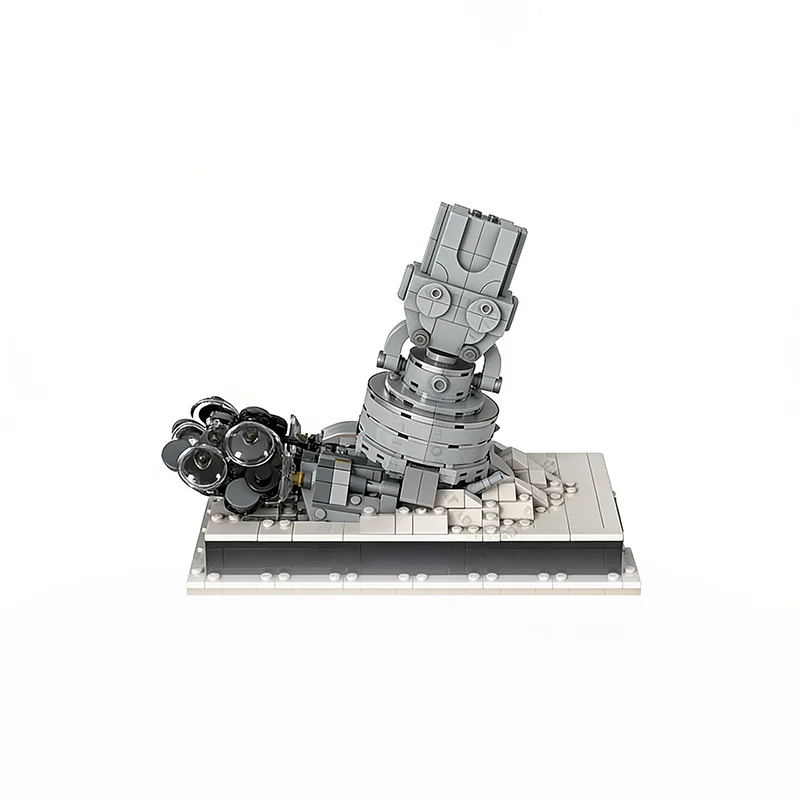 715PCS MOC Space Battle Micro Diorama Trampled Snowspeeder Model DIY Creative Assembly Bricks Home Decor Display Birthday Gift
715PCS MOC Space Battle Micro Diorama Trampled Snowspeeder Model DIY Creative Assembly Bricks Home Decor Display Birthday Gift