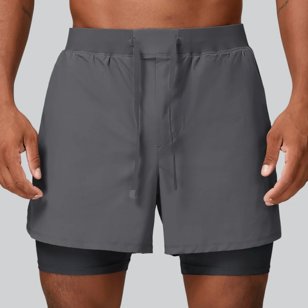 Summer Men's Quick Dry Shorts Sportswear Men Gym Running 2 In 1 Casual Sport Shorts Fitness Muscle Training Jogging Short Pants
Summer Men's Quick Dry Shorts Sportswear Men Gym Running 2 In 1 Casual Sport Shorts Fitness Muscle Training Jogging Short Pants