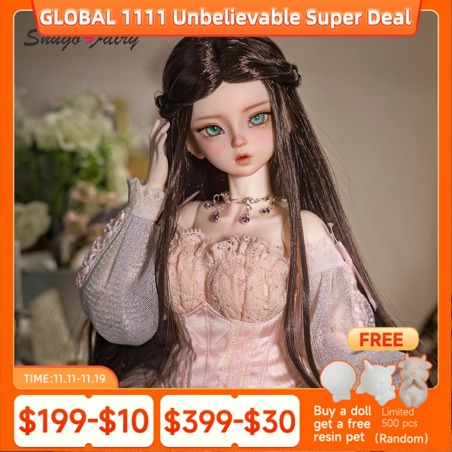 Предзаказ ShugaFairy Joan Bjd Кукла 1/4 BigChest Винтаж Стиль принцессы Классическая элегантность Девушка Совместное тело Подвижные куклы BJD Полный комплект
Предзаказ ShugaFairy Joan Bjd Кукла 1/4 BigChest Винтаж Стиль принцессы Классическая элегантность Девушка Совместное тело Подвижные куклы BJD Полный комплект