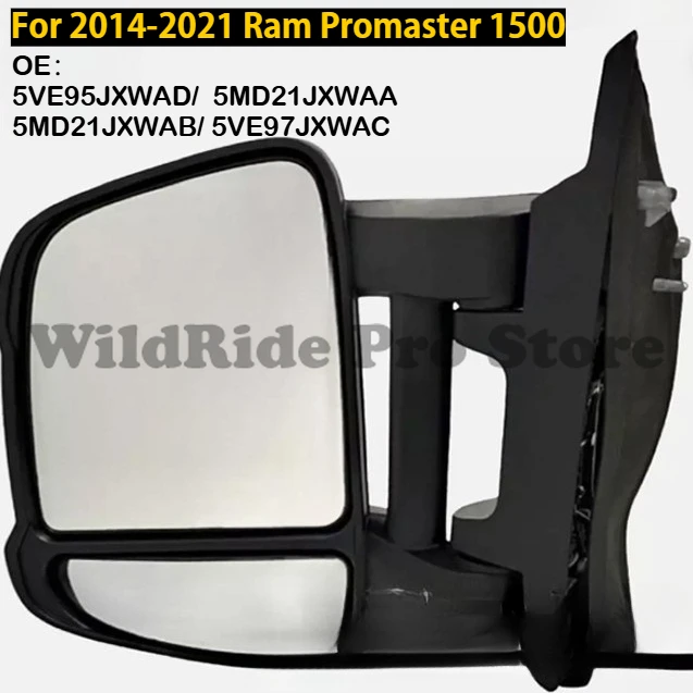 1pc Left Rearview Mirror OE: 5VE95JXWAD suitable for 2014-2023 Ram Promaster 1500 2500 3500
1pc Left Rearview Mirror OE: 5VE95JXWAD suitable for 2014-2023 Ram Promaster 1500 2500 3500