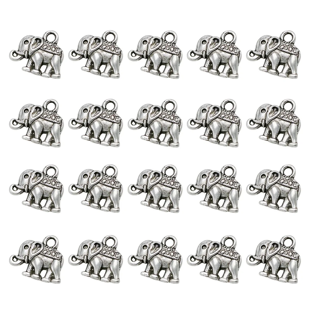 20pcs Alloy Elephant Charms Pendant Ancient Silver DIY Necklace Bracelet Earrings Jewelry Making Supplies Accessories Craft
20pcs Alloy Elephant Charms Pendant Ancient Silver DIY Necklace Bracelet Earrings Jewelry Making Supplies Accessories Craft