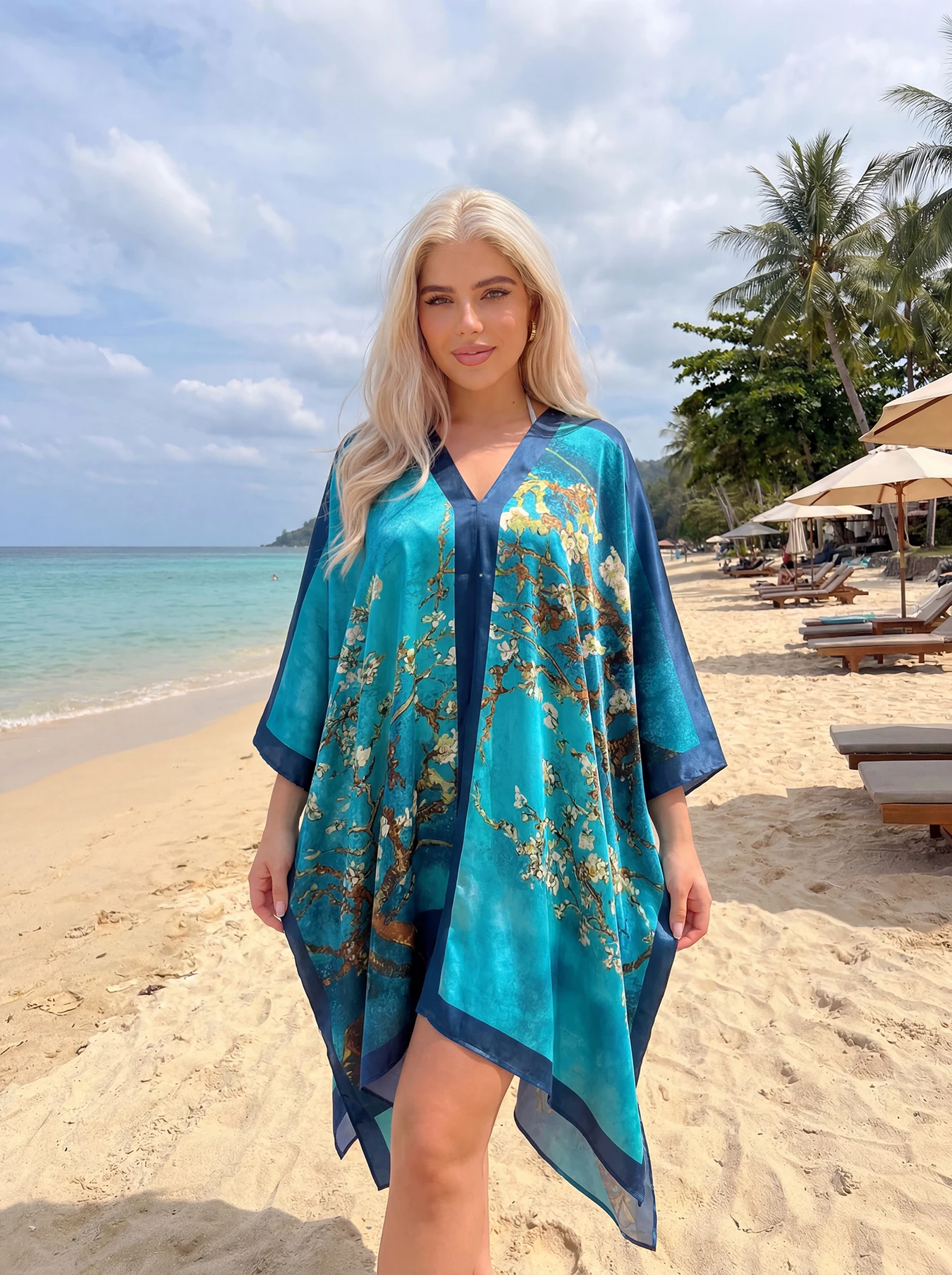 Hot Floral Butterfly Peacock Women's Scarf Casual Elegant Print Cape Shawl Fashion Accessories Soft Cape Shawl Scarf for Women
Hot Floral Butterfly Peacock Women's Scarf Casual Elegant Print Cape Shawl Fashion Accessories Soft Cape Shawl Scarf for Women