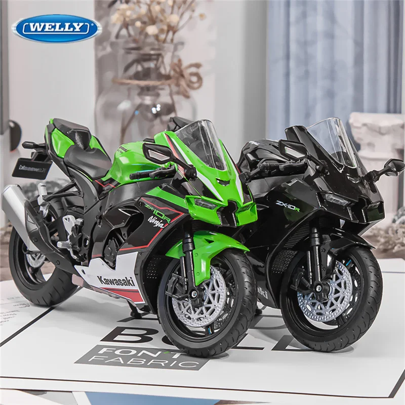 WELLY 1:12 Kawasaki Ninja ZX-10R Alloy Heavy Locomoti Motorcycle Model Metal Cross-country Racing Motorcycle Model Kids Toy Gift
WELLY 1:12 Kawasaki Ninja ZX-10R Alloy Heavy Locomoti Motorcycle Model Metal Cross-country Racing Motorcycle Model Kids Toy Gift
