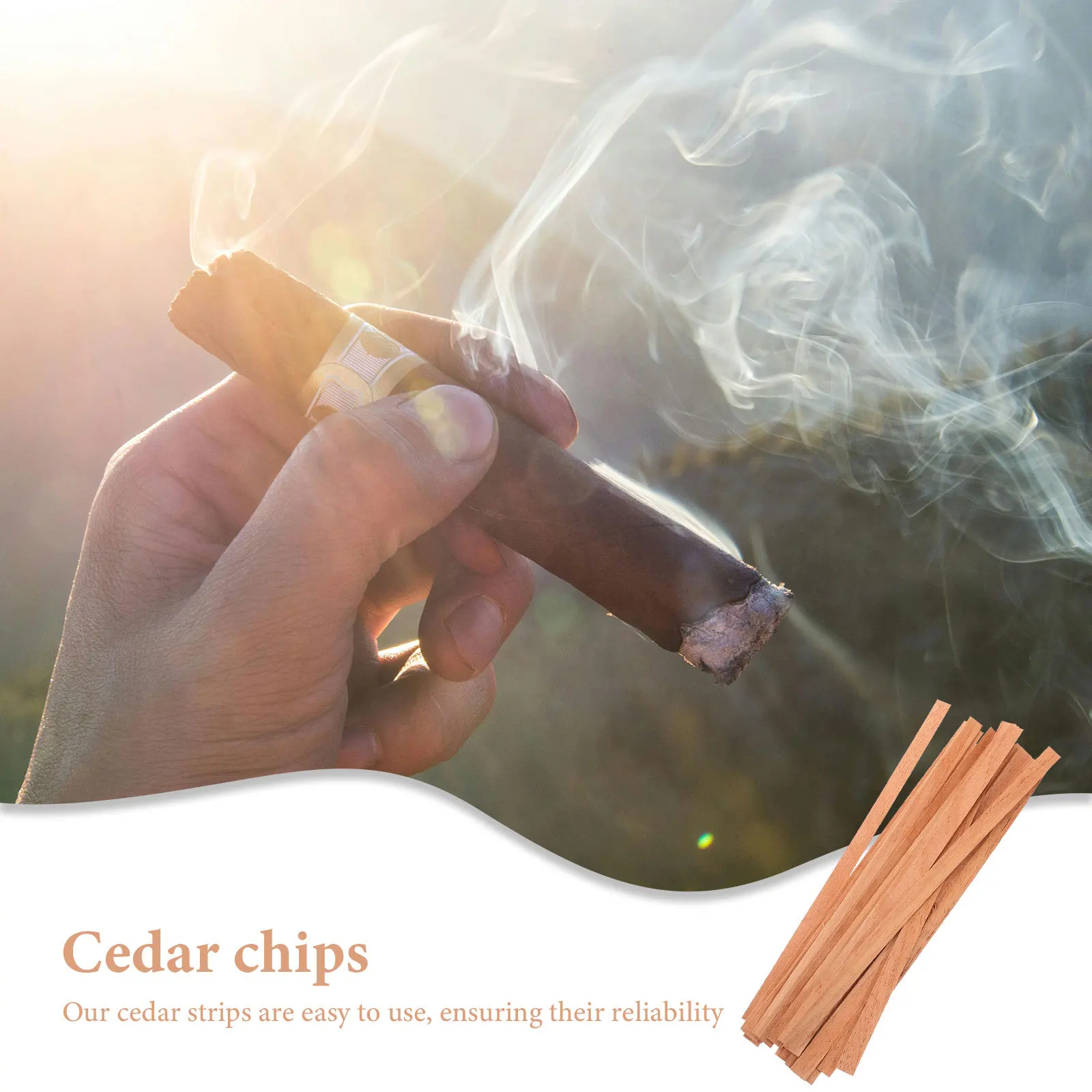 20pcs Humidor Strips Natural Wood Chips Humidors Decorative Planks Chips For Cigar Box Humidor Accessories Fragrant Durable
20pcs Humidor Strips Natural Wood Chips Humidors Decorative Planks Chips For Cigar Box Humidor Accessories Fragrant Durable