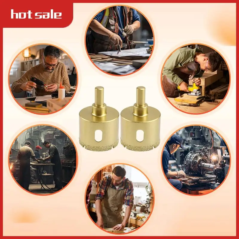 A52I-2PCS Drill Bit Thread Vacuum Brazed Dry Cut Diamond Drilling Core Bits 45Mm Hole Saw Cutter For Electric Hand Drill
A52I-2PCS Drill Bit Thread Vacuum Brazed Dry Cut Diamond Drilling Core Bits 45Mm Hole Saw Cutter For Electric Hand Drill