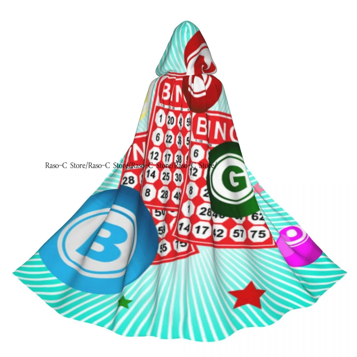 Иллюстрация карты бинго и мяча, плащ с капюшоном, полиэстер, унисекс, накидка ведьмы, аксессуар для костюма
Иллюстрация карты бинго и мяча, плащ с капюшоном, полиэстер, унисекс, накидка ведьмы, аксессуар для костюма