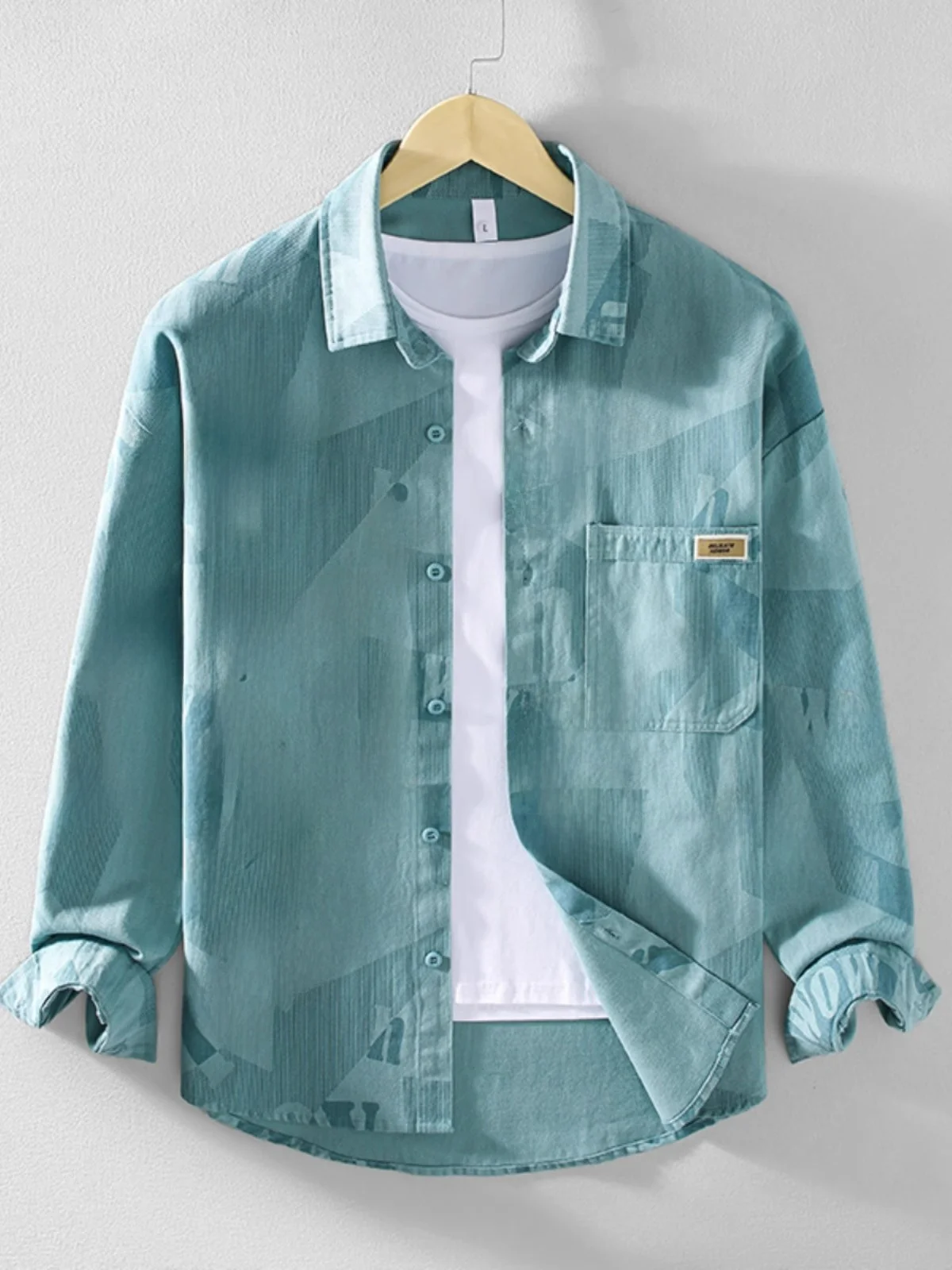 Мужская куртка с длинным рукавом, весна-осень, новая модная модель с буквенным принтом, повседневная универсальная куртка с воротником, ретро-пальто в японском стиле
Мужская куртка с длинным рукавом, весна-осень, новая модная модель с буквенным принтом, повседневная универсальная куртка с воротником, ретро-пальто в японском стиле