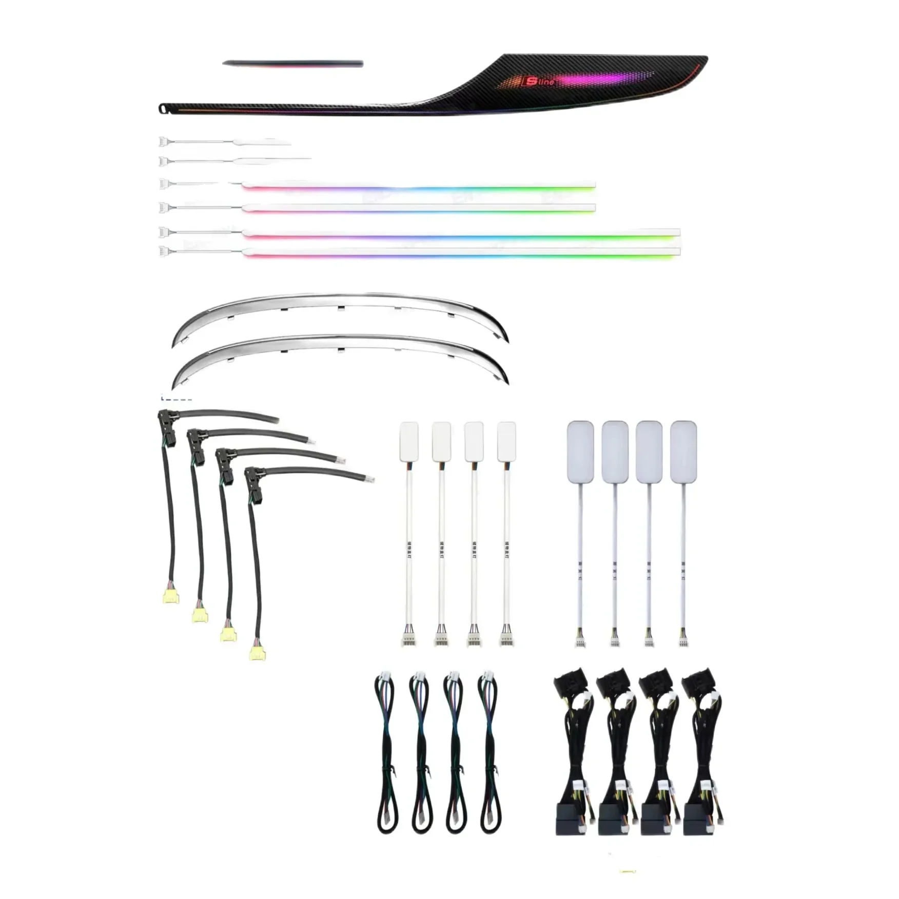Manufacture RGB fiber optic car interior decorative ambient light car led strip light interior
Manufacture RGB fiber optic car interior decorative ambient light car led strip light interior