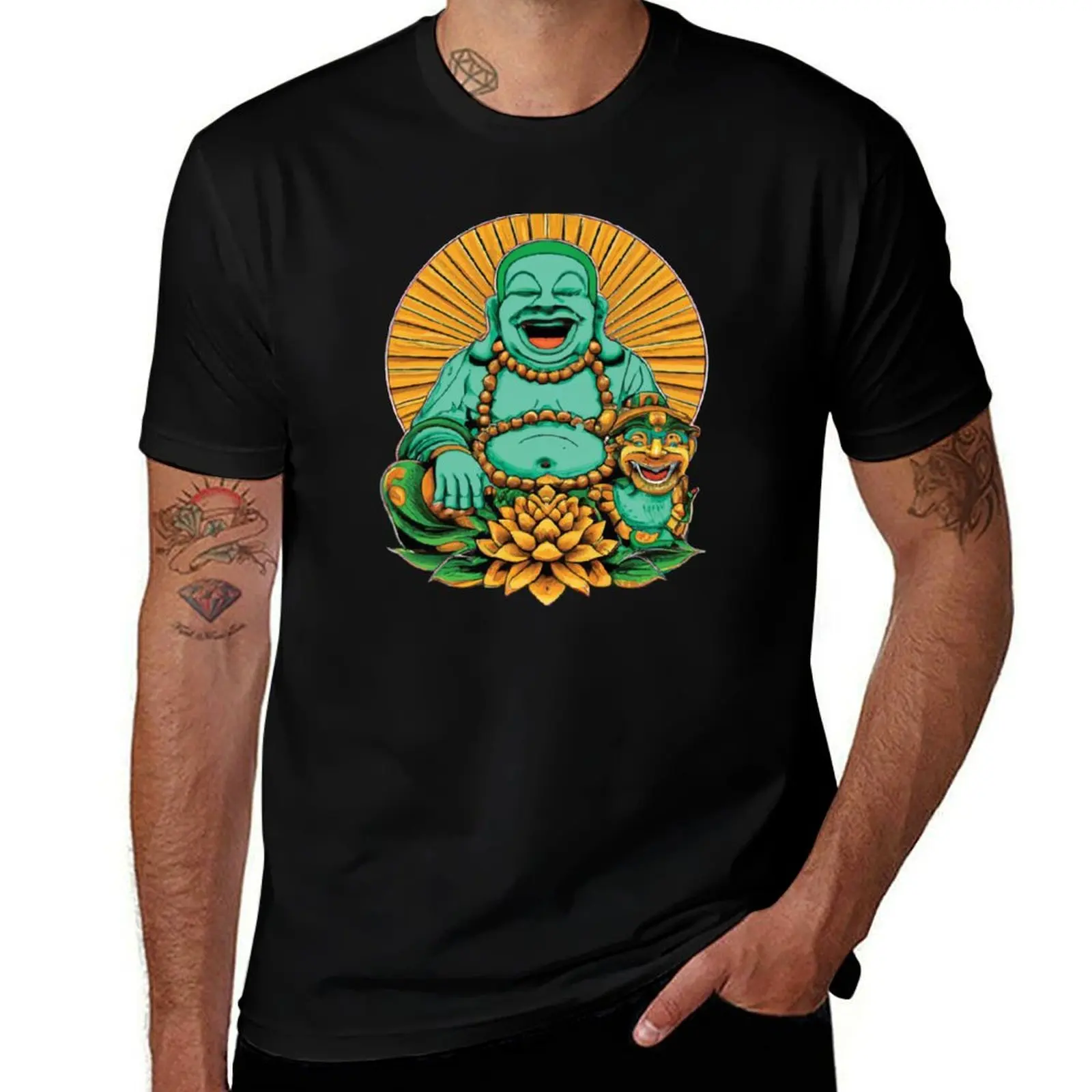 Laughing Jade Buddha T-Shirt man t shirt designer t shirt for man 100 percent cotton t shirts cotton 100% T-shirt
Laughing Jade Buddha T-Shirt man t shirt designer t shirt for man 100 percent cotton t shirts cotton 100% T-shirt