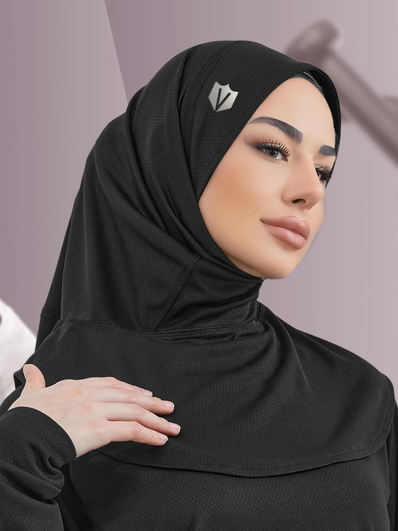Hot Selling Quick Drying Sports Wear Head Scarf Soft Stretch Inner Mesh Ninja Najwa Instant Sport Hijab for Women
Hot Selling Quick Drying Sports Wear Head Scarf Soft Stretch Inner Mesh Ninja Najwa Instant Sport Hijab for Women