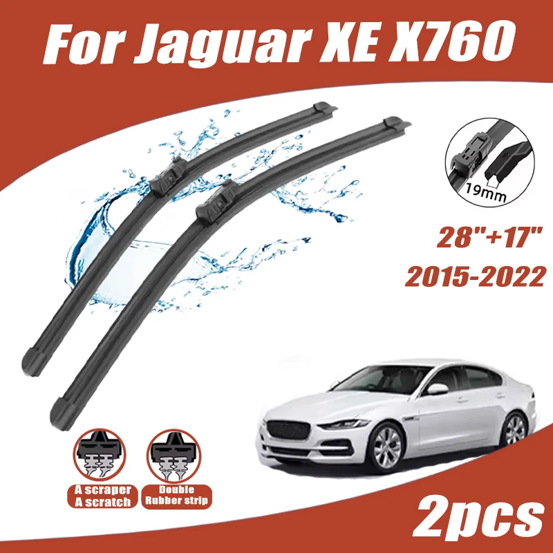 2Pcs 28"+17" Front Windshield Wiper Blades For Jaguar XE X760 2015-2022 2016 2017 2018 2019 Quiet Durable Windscreen Wipers
2Pcs 28"+17" Front Windshield Wiper Blades For Jaguar XE X760 2015-2022 2016 2017 2018 2019 Quiet Durable Windscreen Wipers
