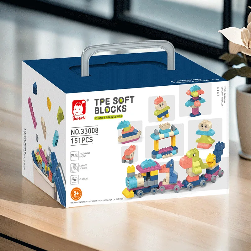Large-grain soft glue grain gift box toys 0-3 years old infant early education toys gifts
Large-grain soft glue grain gift box toys 0-3 years old infant early education toys gifts