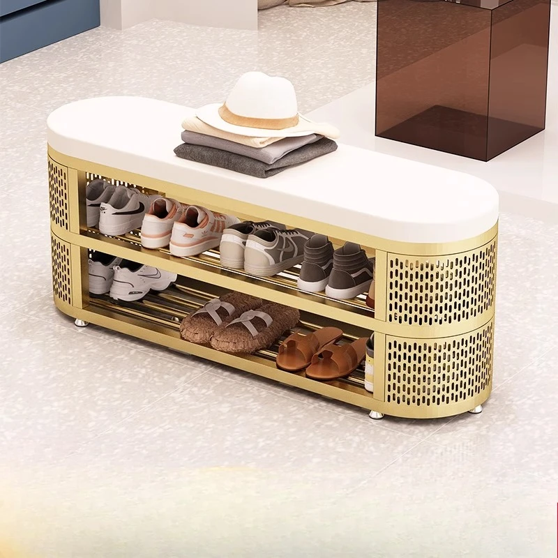 Металлическая скамейка для обуви в прихожей с местом для хранения, современная полка для обуви в прихожей, длинный узкий шкаф для обуви для дома, железный органайзер для обуви, сиденье
Металлическая скамейка для обуви в прихожей с местом для хранения, современная полка для обуви в прихожей, длинный узкий шкаф для обуви для дома, железный органайзер для обуви, сиденье