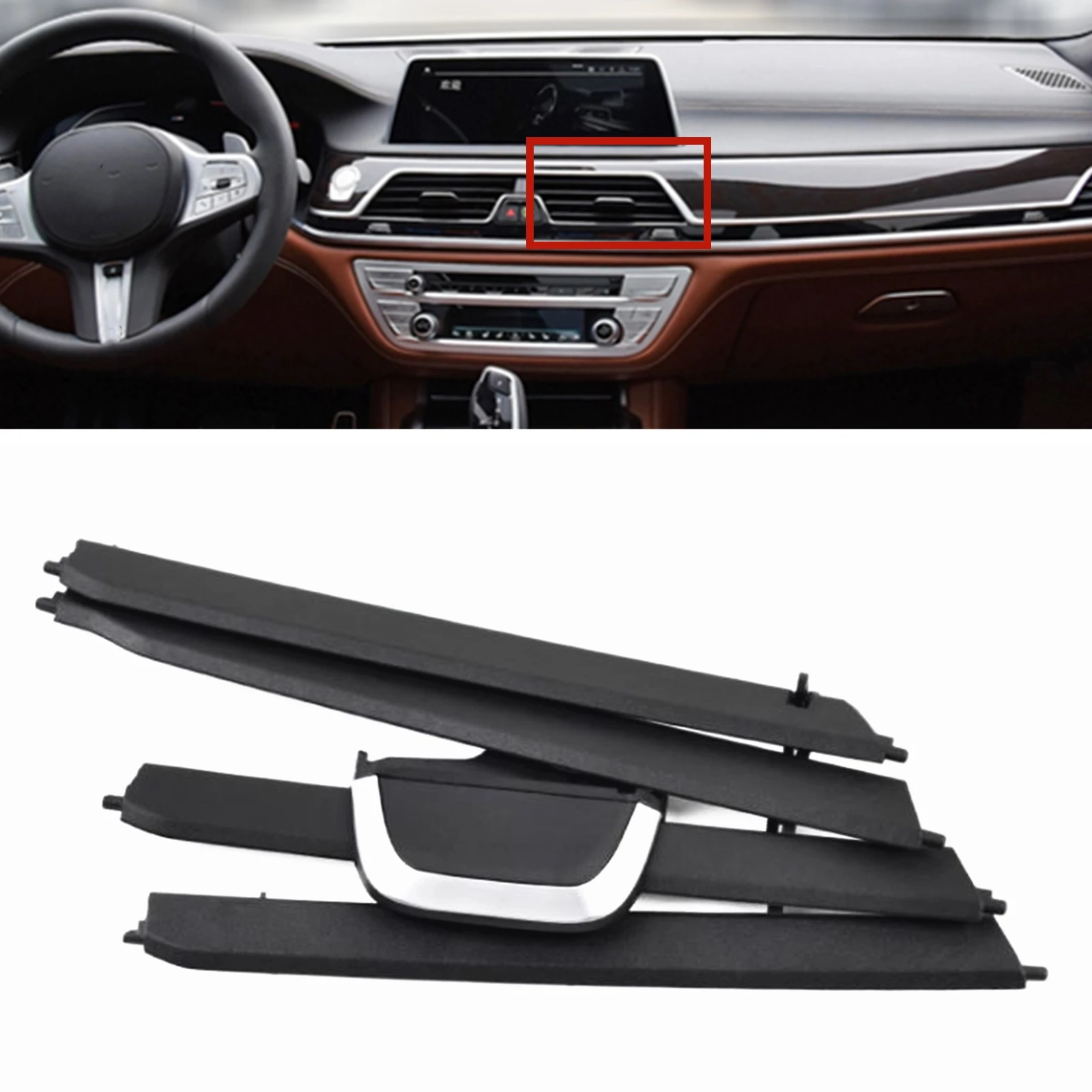 Для BMW 7 серий G11 G12 2016-2022 Центральная/боковая панель корпус A/C решетка вентиляции выходной зажим ремонтный комплект
Для BMW 7 серий G11 G12 2016-2022 Центральная/боковая панель корпус A/C решетка вентиляции выходной зажим ремонтный комплект