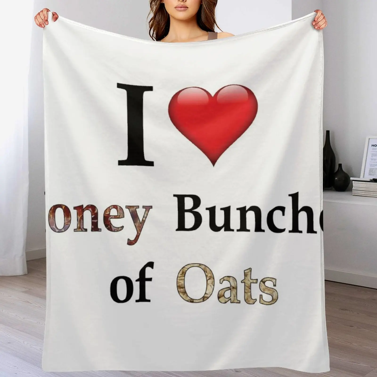 I Love Honey Bunches of Oats Throw Blanket Cozy Throw Blanket Birthday Gift for Him Her
I Love Honey Bunches of Oats Throw Blanket Cozy Throw Blanket Birthday Gift for Him Her