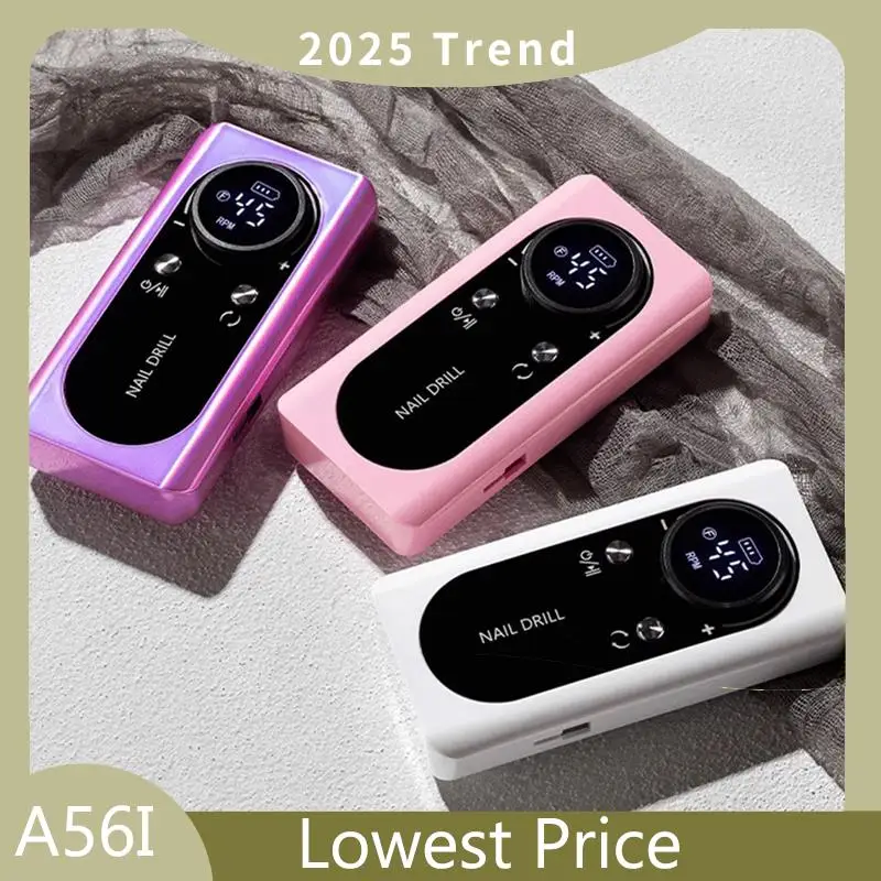 45000RPM Electric Portable Nail Drill Machine Rechargeable Low Noise Nail Sander File For Manicure Salon Tool Easy Install White
45000RPM Electric Portable Nail Drill Machine Rechargeable Low Noise Nail Sander File For Manicure Salon Tool Easy Install White
