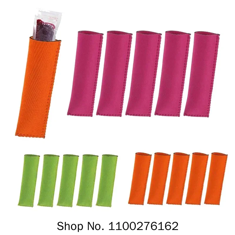 100 Pcs Neoprene Popsicle Holder Freezer Icy Pole Ice Lolly Sleeve Protector Ice Block Holder Ice Cream Tools
100 Pcs Neoprene Popsicle Holder Freezer Icy Pole Ice Lolly Sleeve Protector Ice Block Holder Ice Cream Tools