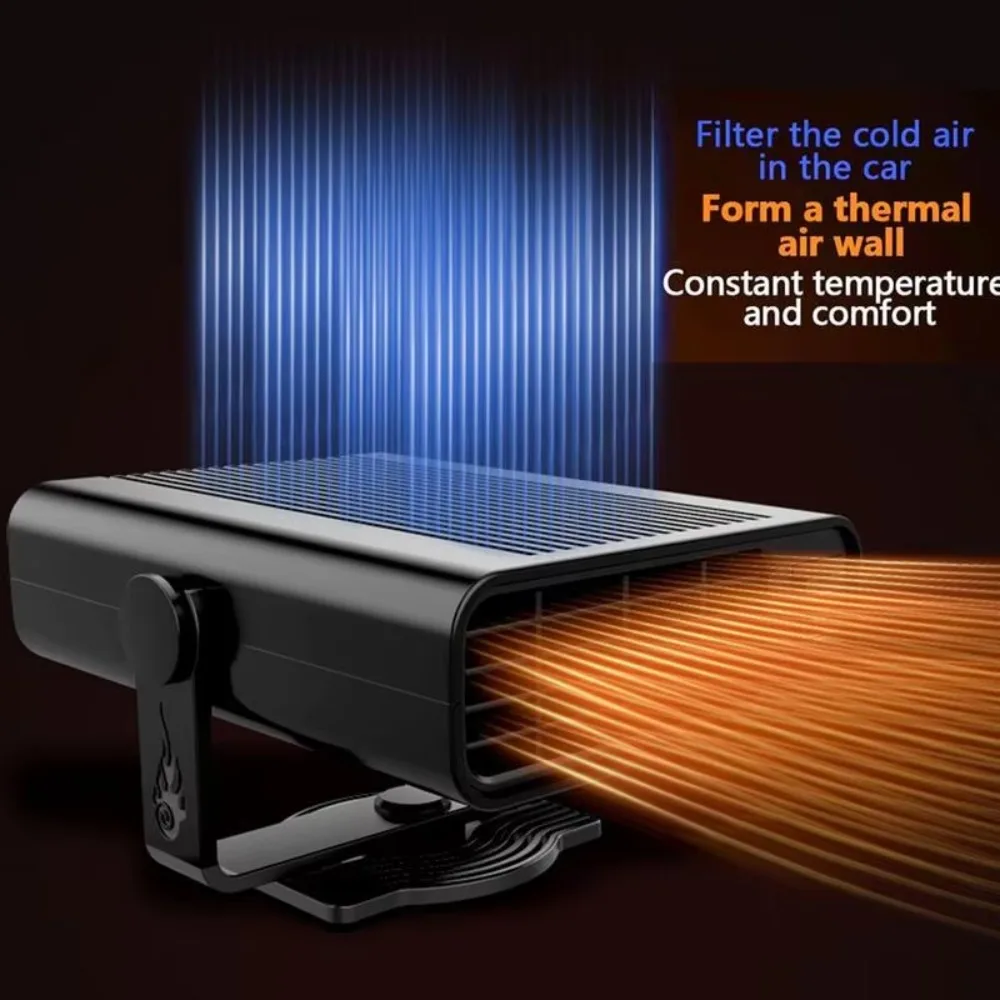 High-Power 2-in-1 Car Fan Heater 12V 120W Car Heater Fan Defogging Heater Cooling Car Anti-Fog Heater
High-Power 2-in-1 Car Fan Heater 12V 120W Car Heater Fan Defogging Heater Cooling Car Anti-Fog Heater