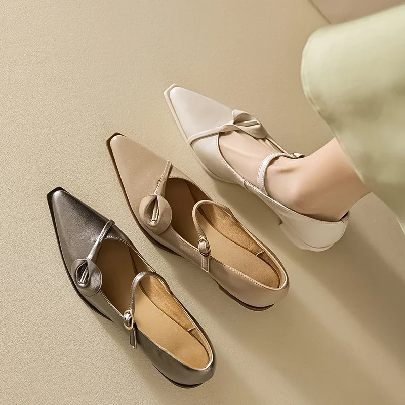 2025 new spring autumn women pumps natural leather 22-24.5cm cowhide+pigskin pointed toe buckle Mary Jane shoes women shoes
2025 new spring autumn women pumps natural leather 22-24.5cm cowhide+pigskin pointed toe buckle Mary Jane shoes women shoes