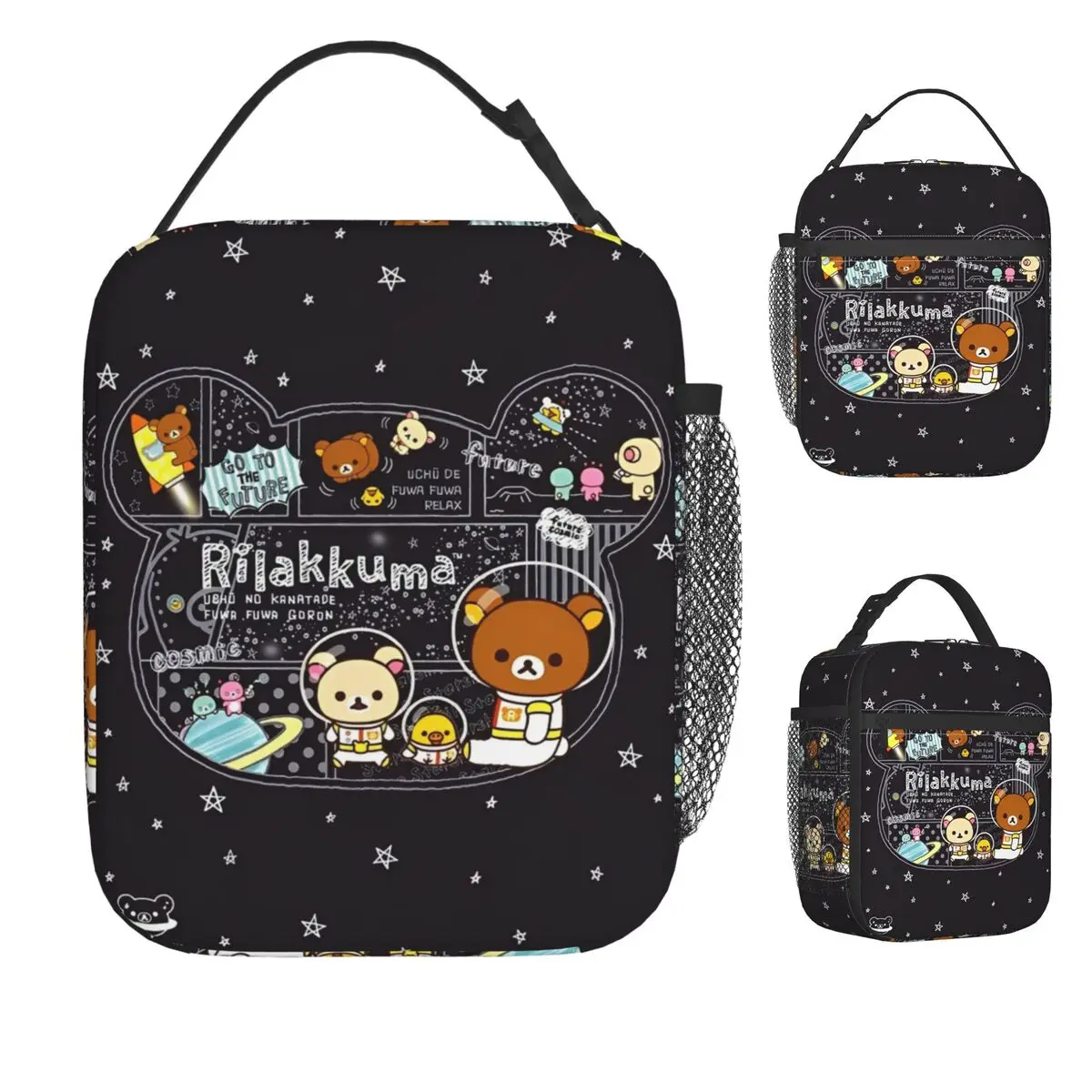 Rilakkuma Cartoon Lunch Bag Bear Animal Cute Lunch Box For Women School Portable Insulated Cooler Bag Print Tote Food Bags
Rilakkuma Cartoon Lunch Bag Bear Animal Cute Lunch Box For Women School Portable Insulated Cooler Bag Print Tote Food Bags