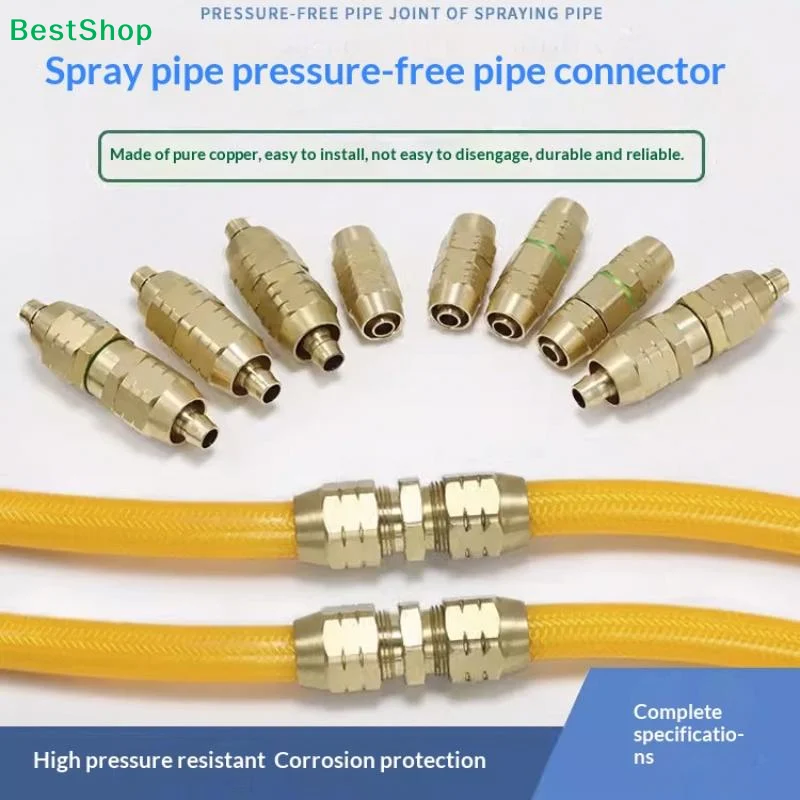 Адаптер для шланга высокого давления, быстроразъемное соединение, для сельскохозяйственных опрыскивателей, медный, ремонтный, удлинитель, соединитель для водопроводных труб высокого давления
Адаптер для шланга высокого давления, быстроразъемное соединение, для сельскохозяйственных опрыскивателей, медный, ремонтный, удлинитель, соединитель для водопроводных труб высокого давления