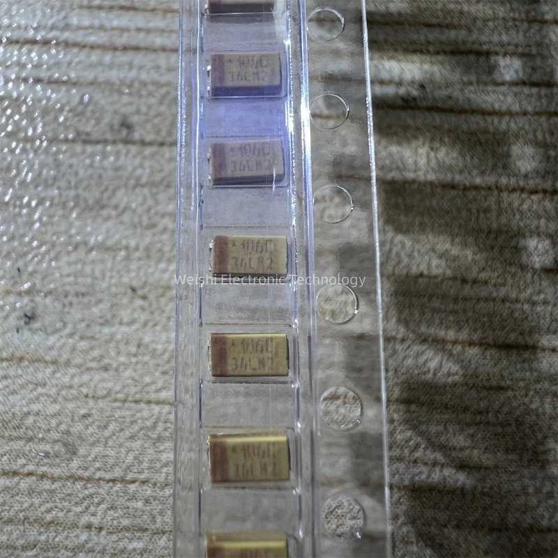 (100 шт.) TAJA106K016RNJ 10uF 16V ± 10% тип A SMD 3216/1206 танталовый конденсатор 106C новый оригинальный
(100 шт.) TAJA106K016RNJ 10uF 16V ± 10% тип A SMD 3216/1206 танталовый конденсатор 106C новый оригинальный