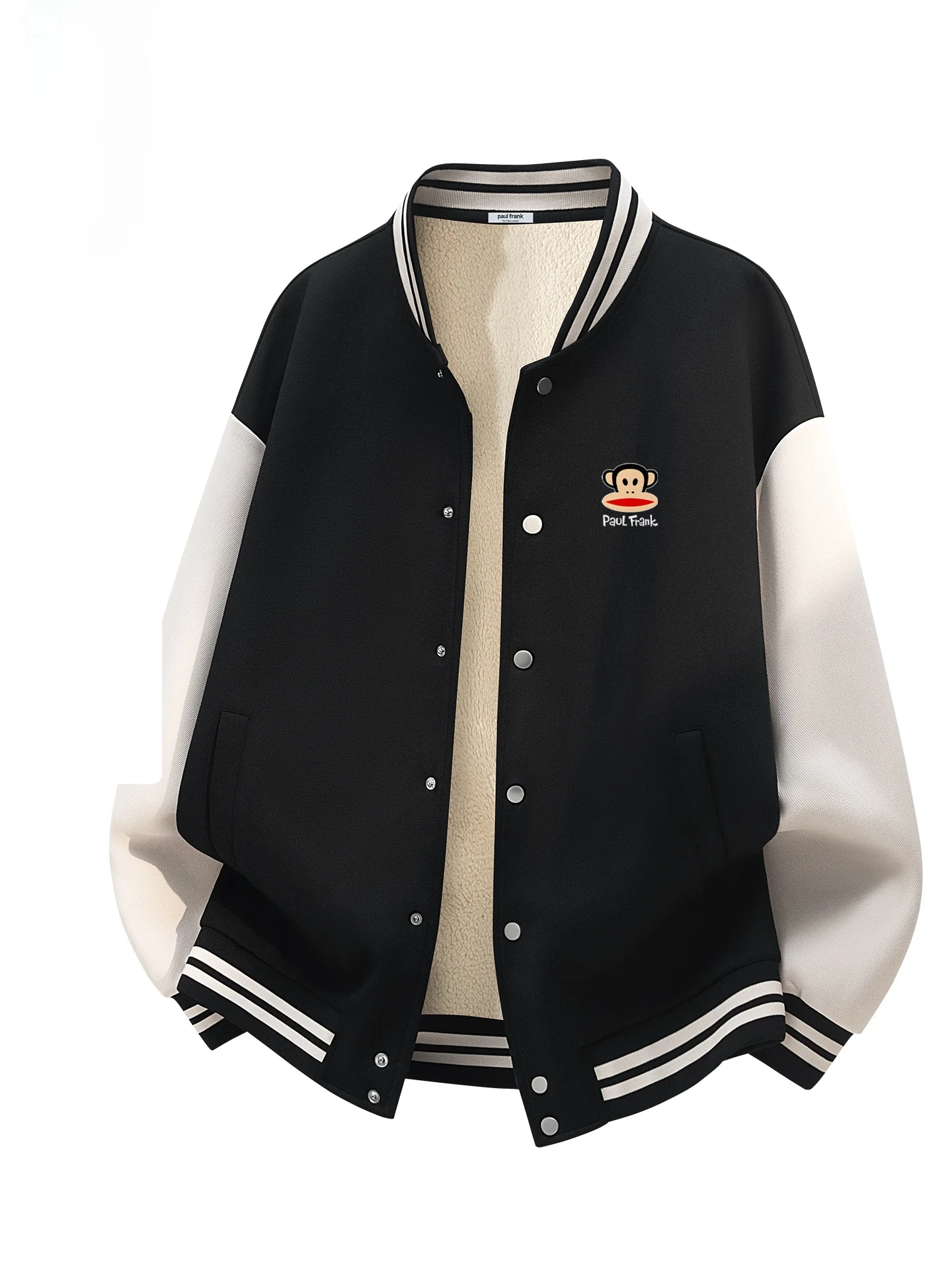 Loose Fit Fce Lined Baseball Jaet Men's Casual Sle Color Blo Design Embroidered Monkey Logo Autumn Winter...
Loose Fit Fce Lined Baseball Jaet Men's Casual Sle Color Blo Design Embroidered Monkey Logo Autumn Winter...