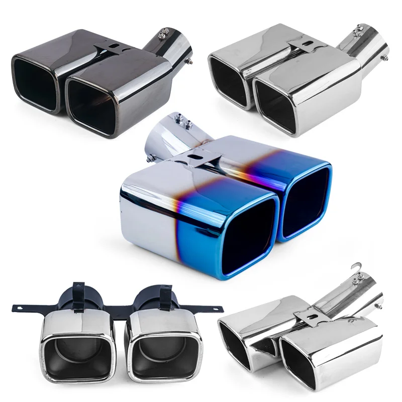 1Pc Dual Outlet Square Exhaust Muffler Applicable to Toyota Alphard Automobile Modification Accessory Dual Outlet Exhaust Pipe
1Pc Dual Outlet Square Exhaust Muffler Applicable to Toyota Alphard Automobile Modification Accessory Dual Outlet Exhaust Pipe