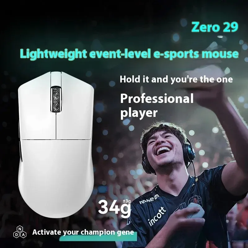 INCOTT 029 PRO Wireless Mouse Three Mode 2.4G Bluetooth 8K PAW3395 Lightweight Pc Gamer Accessories Gifts Esports Mouse
INCOTT 029 PRO Wireless Mouse Three Mode 2.4G Bluetooth 8K PAW3395 Lightweight Pc Gamer Accessories Gifts Esports Mouse
