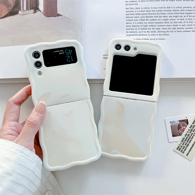Pure Color Glossy Phone Case for Samsung Galaxy Z Flip 6 5 4 3 Protective Back Cover for ZFlip4 ZFlip5 ZFlip6 Case
Pure Color Glossy Phone Case for Samsung Galaxy Z Flip 6 5 4 3 Protective Back Cover for ZFlip4 ZFlip5 ZFlip6 Case