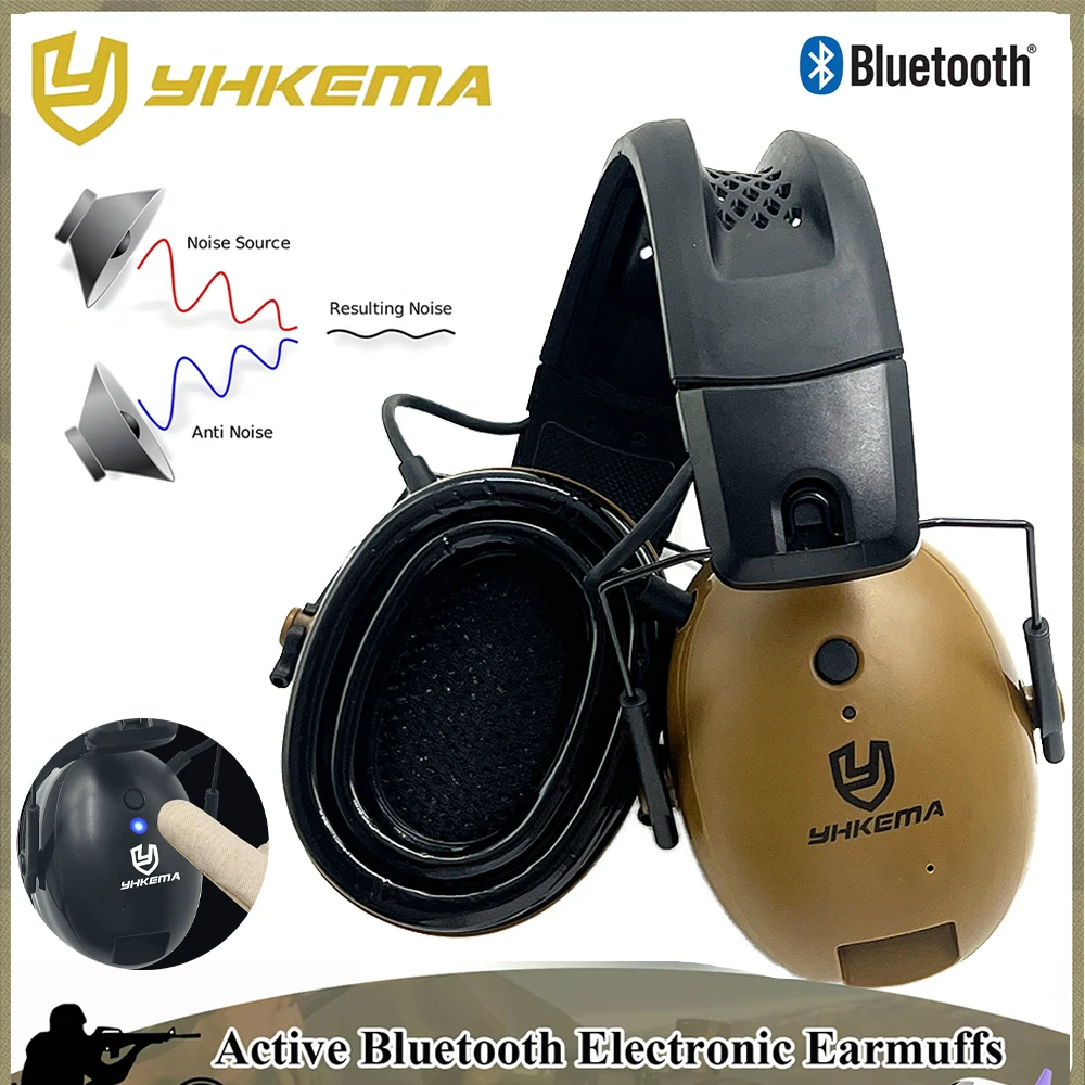 Новая Bluetooth 5,4 гарнитура для стрельбы, наушники для защиты органов слуха, защита ушей, шумоподавление, активные охотничьи тактические наушники
Новая Bluetooth 5,4 гарнитура для стрельбы, наушники для защиты органов слуха, защита ушей, шумоподавление, активные охотничьи тактические наушники