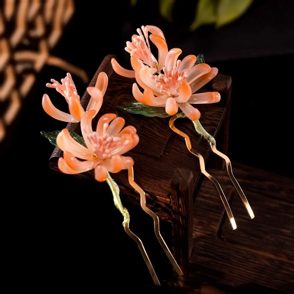 Classical Pearl Floral Hair Stick Ancient Chinese Style Tang Dynasty Hairpin Hair Chopstick Hair Fork Hanfu Headwear Children
Classical Pearl Floral Hair Stick Ancient Chinese Style Tang Dynasty Hairpin Hair Chopstick Hair Fork Hanfu Headwear Children