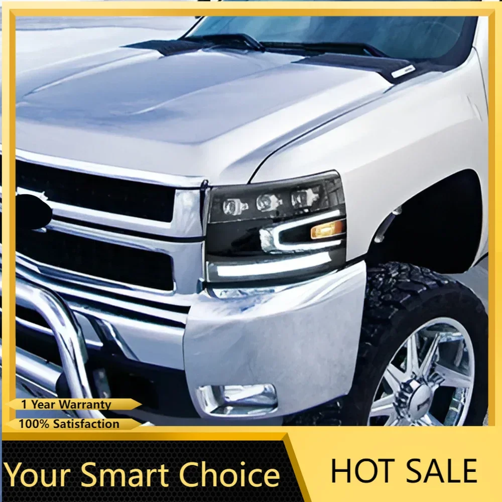 Модернизированные автомобильные передние фонари Plug and Play для Chevrolet Silverado 2007-2013, автомобильные фары в сборе, светодиодные 3 линзы проектора, аксессуар
Модернизированные автомобильные передние фонари Plug and Play для Chevrolet Silverado 2007-2013, автомобильные фары в сборе, светодиодные 3 линзы проектора, аксессуар