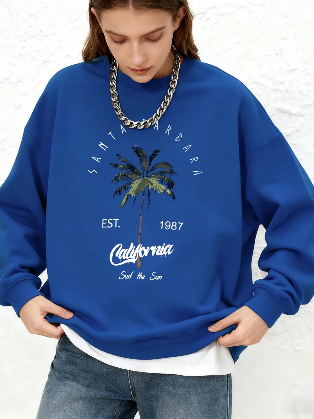 Galafonia толстовка с принтом кокосовой пальмы, женская повседневная толстовка для бега большого размера, осенний теплый пуловер с длинными рукавами, одежда с круглым вырезом
Galafonia толстовка с принтом кокосовой пальмы, женская повседневная толстовка для бега большого размера, осенний теплый пуловер с длинными рукавами, одежда с круглым вырезом