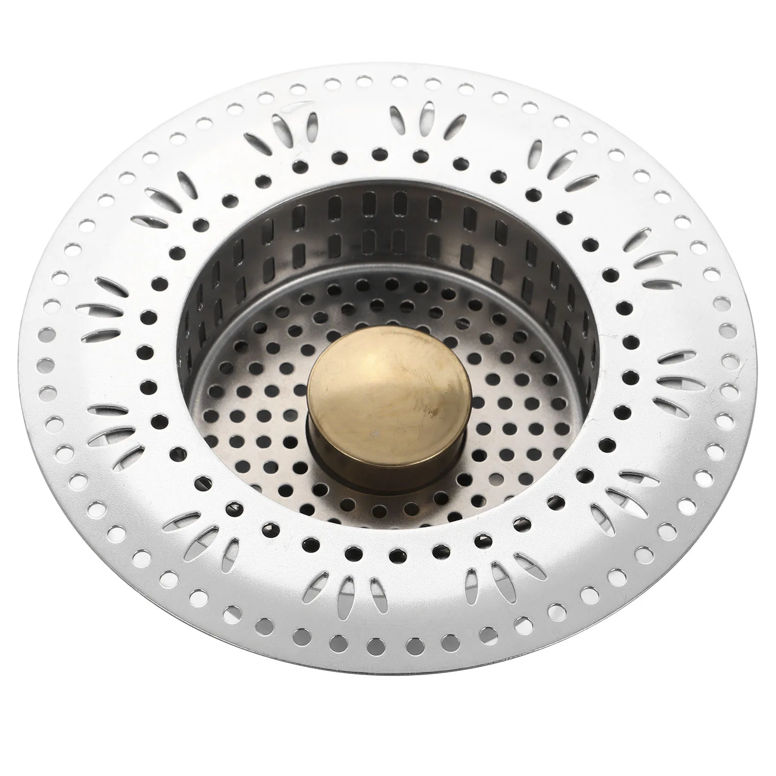 Stainless Steel Sink Drain Plug Basket Strainer Filter Mesh Silver Hat Large Leaf Sieve Popup Design Kitchen Laundry
Stainless Steel Sink Drain Plug Basket Strainer Filter Mesh Silver Hat Large Leaf Sieve Popup Design Kitchen Laundry