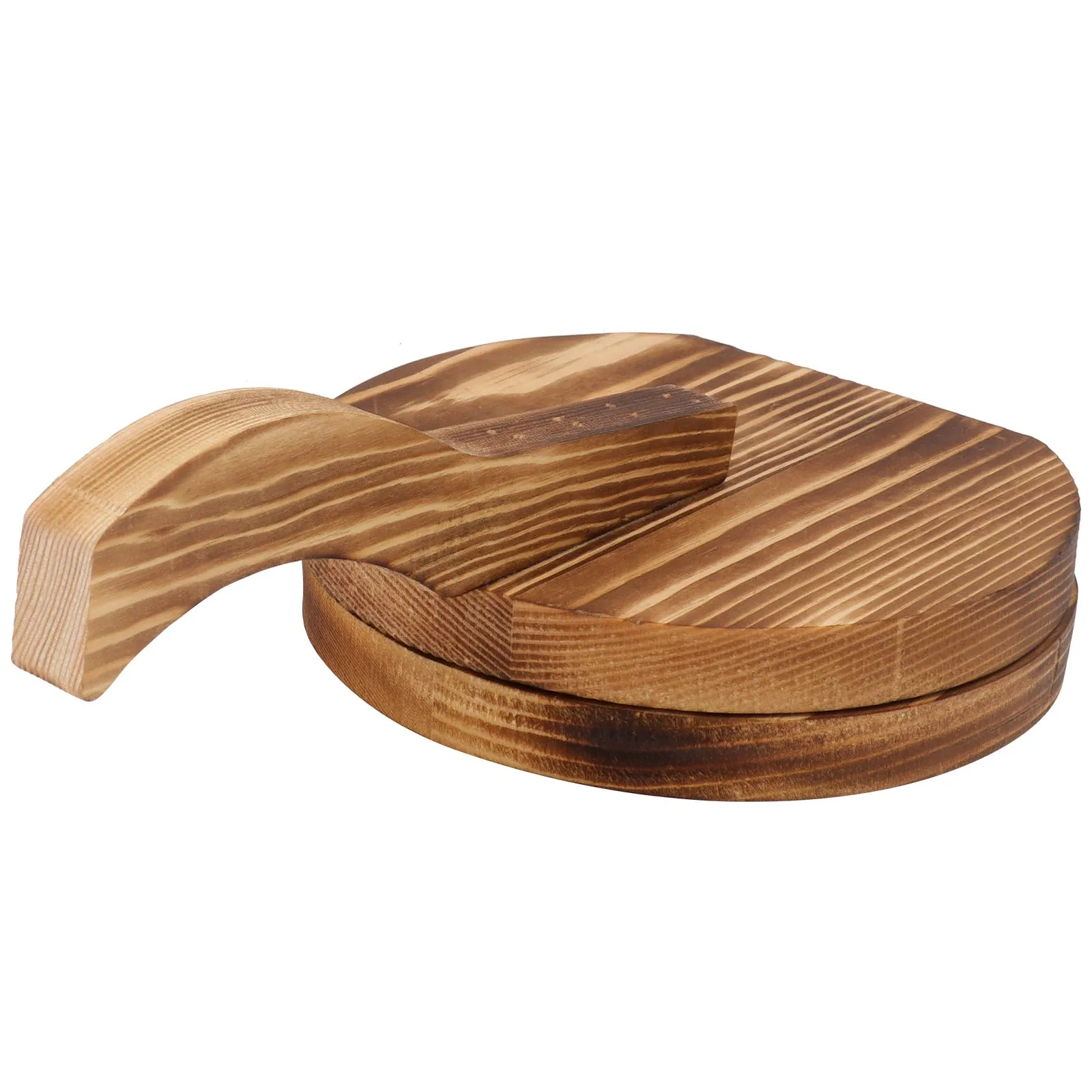 Wooden Dumpling Wrapper Mold Presser Carbonized Round Easy Operation Kitchen Pastry Tool Dough Maker Household
Wooden Dumpling Wrapper Mold Presser Carbonized Round Easy Operation Kitchen Pastry Tool Dough Maker Household