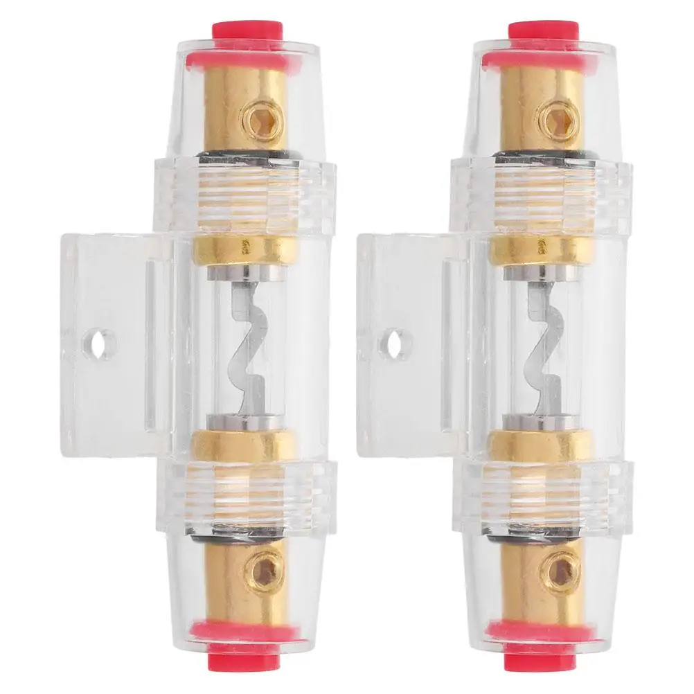 2 Pcs Fuse Car Audio Holder Replacement Protection Power Supply Safety Zinc Alloy Housing
2 Pcs Fuse Car Audio Holder Replacement Protection Power Supply Safety Zinc Alloy Housing