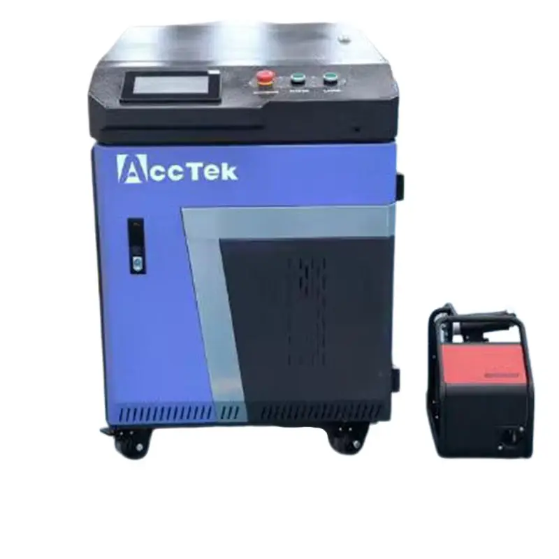 1500W Max 4 IN 1 Laser Cleaning Welding Fiber Laser Welder Machine S&A Water Chiller 380V Industrial Electricity
1500W Max 4 IN 1 Laser Cleaning Welding Fiber Laser Welder Machine S&A Water Chiller 380V Industrial Electricity