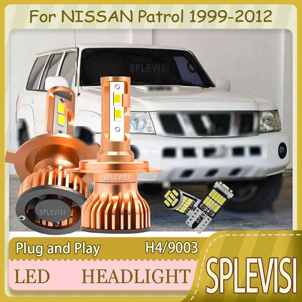 50,000 Hour Durability High Brightness H4 LED HEADLIGHT For NISSAN Patrol 1999 2000 2001 2002 2003 2004 2005 2006 2007 2008-2012
50,000 Hour Durability High Brightness H4 LED HEADLIGHT For NISSAN Patrol 1999 2000 2001 2002 2003 2004 2005 2006 2007 2008-2012